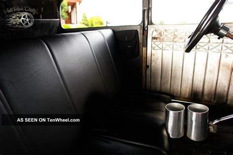 Ford Traditional Hot Rod Rat Chopped Sedan Model A Scta Drag