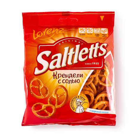 Крендели Saltletts Lorenz с солью, 150 г — купить с доставкой из Яндекс ...