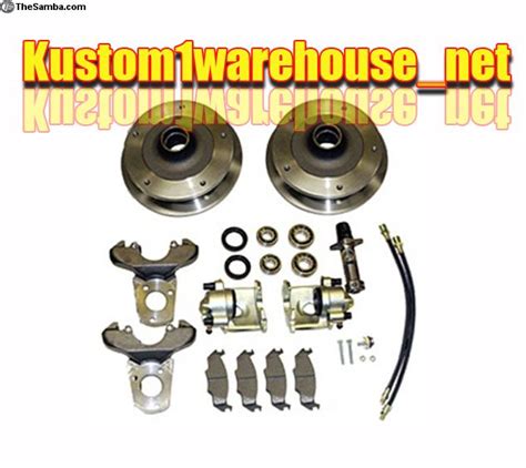 Thesamba Vw Classifieds Wide Dropped Spindle Disc Brake Kit