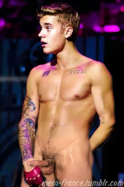 Star Nude Fake And Real Justin Bieber Nu Et Gay