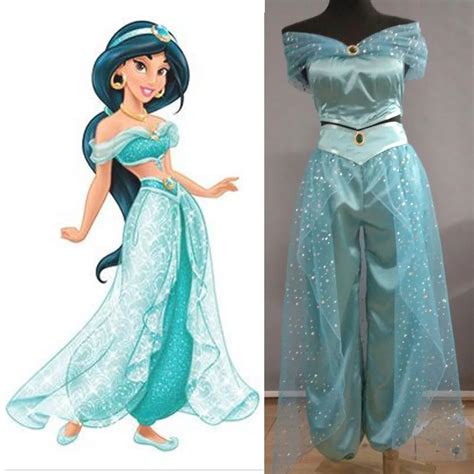 Comprar Genio Jasmine Aladdin Princesa Disfraz Adulto Vestido Elegante