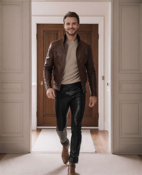 Pin On Leder In 2024 Mens Leather Pants Leather Shirt Metrosexual