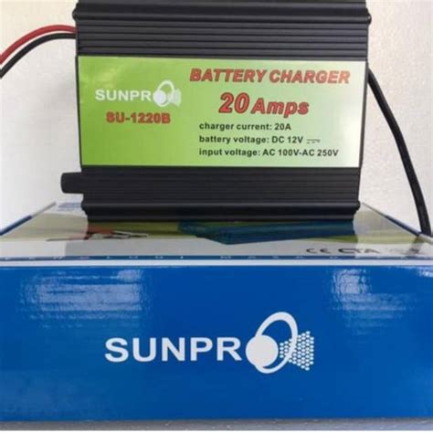 Jual Charger Aki Mobil Motor Pengisian Baterai Sunpro Dc V A Su