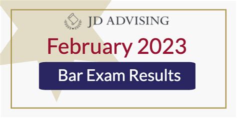 February 2023 Bar Exam Results Release Dates by State