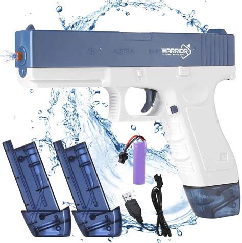 Amazon Pistola de agua eléctrica pistolas de chorro automáticas