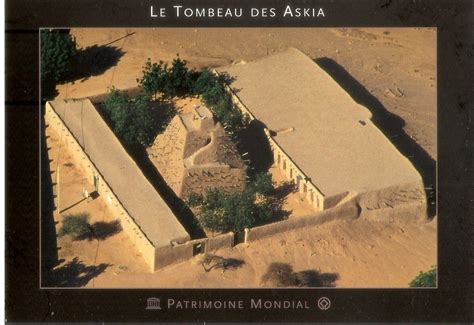 My UNESCO World Heritage Postcards: Mali - Tomb of Askia