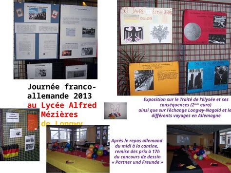 PPT Journée franco allemande 2013 au Lycée Alfred Mézières de Longwy