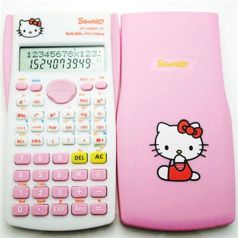 Calculators Hello Kitty Kt 350ms Vc Calculator Casio Fx 350ms Was