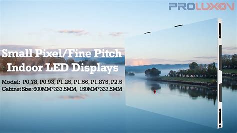 led video walls small pixel pitch fine pitch led displays proluxon
