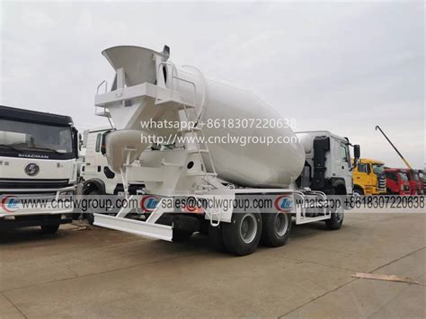 Sinotruk HOWO 6x4 10m3 12m3 14m3 Concrete Mixer Cement Mixing Transit