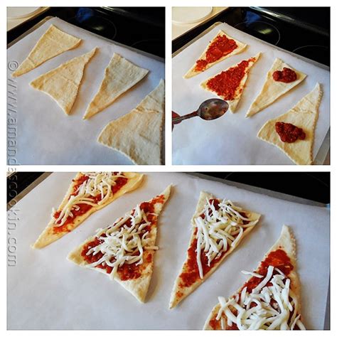 Making Pizza With Crescent Rolls