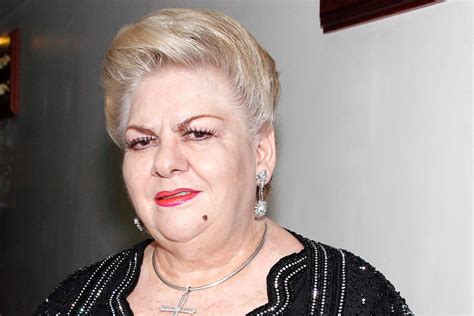 Paquita la del Barrio se escapó de la muerte ya está fuera de peligro