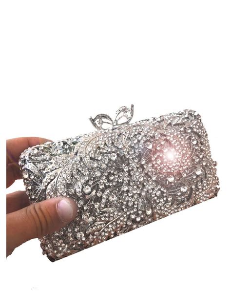 Elegante Bolso Joya Complemento Ideal Para Bodas Y Madrinas