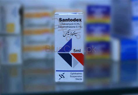 Santodex Eye Drop Blue Cart