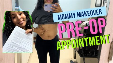 Mommy Makeover Pre Op Appointment Drainless Tummy Tuck Youtube