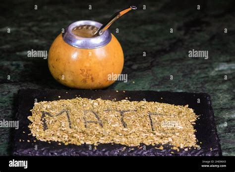 Yerba Mate Traditional Argentinian Beverage Stock Photo Alamy