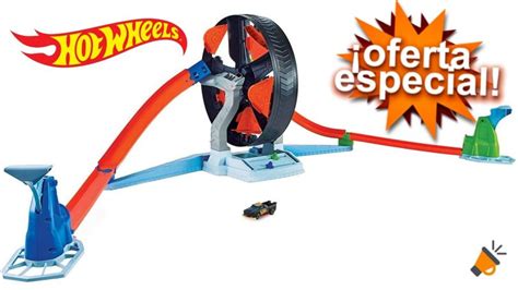 Pista De Coches Desaf O De La Rueda De Hot Wheels Con Coches Por Dto