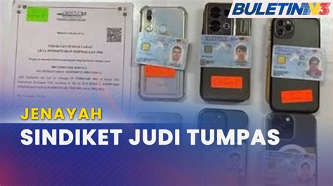 Jenayah Sindiket Judi Dalam Talian Di Melaka Tumpas Youtube