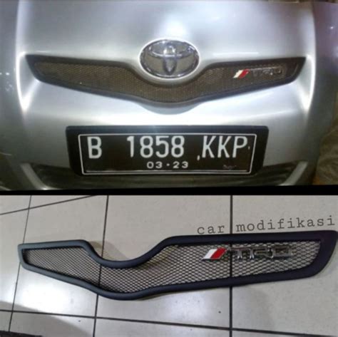 Grill Yaris 2008 2010 Jaring Sporty Plus Emblem TRD Lazada Indonesia