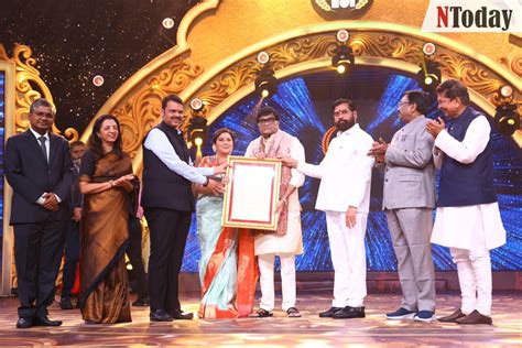 Veteran Actor Ashok Saraf Conferred With Maharashtra Bhushan Award