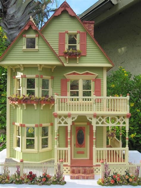 Dollhouses By Robin Carey New Gothic Victorian Dollhouse