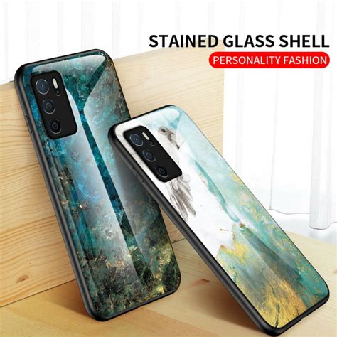 Coque Oppo A16 A16s Verre Trempé Marble Colors Ma Coque