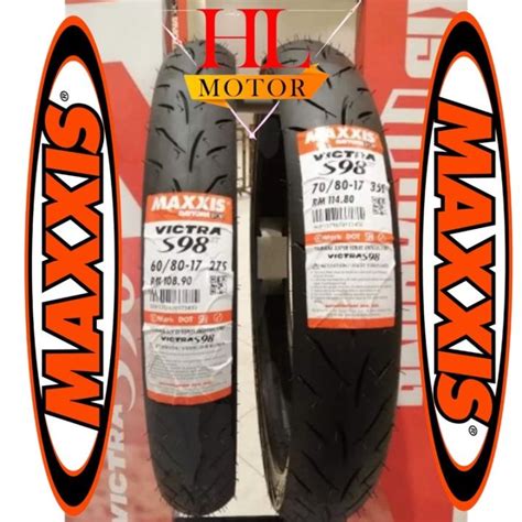 Maxxis Tayar Maxxis Victra St S F Tubeless Tyre Size