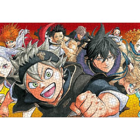 Black Clover ブラッククローバー ジグソーパズル 1000ピース 50×75cm ジグソーパズル通販専門店【jpuzz】