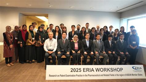 ERIA Concludes Two-Phase Project to Advance Pharmaceutical Patent