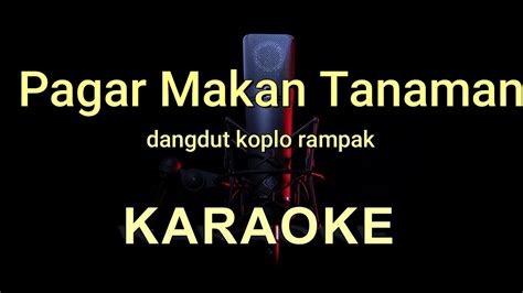 Pagar Makan Tanaman Mansyur S Karaoke Dangdut Koplo Youtube