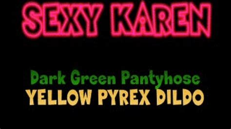 YELLOW GLASS DILDO JAMS KAREN FISHER HARD IPad VERSION QUICKTIME 1280 X 720 In Size