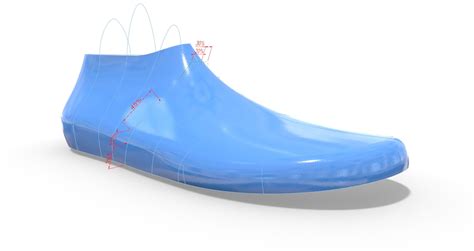 Rendering in Version 1.006 of Shoe Last Maker - Shoe Last Maker