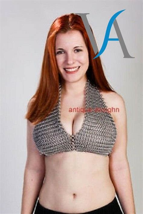 Viking Aluminium Chainmail Bikini Girl Clothing Sexy Style Etsy