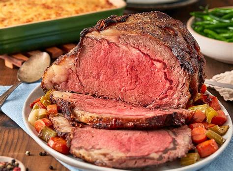 Oven Roasted Rib Roast With Gratin Potatoes Star Ranch Angus