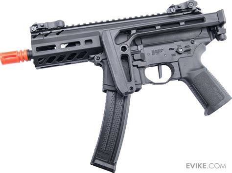 Sig Sauer Proforce Sportline Mpx K Airsoft Aeg Smg Color Black Gun