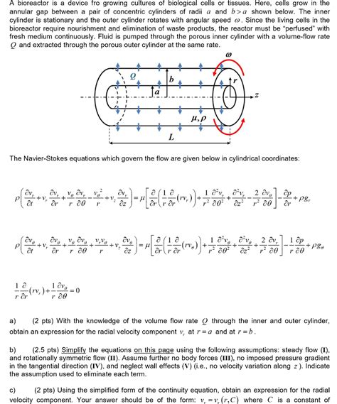 Solved A bioreactor is a device fro growing cultures of | Chegg.com