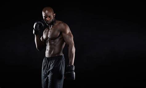 Black Boxer Fighter
