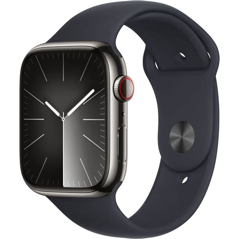 smart chasovnik apple    mm cell graphite stainless steel