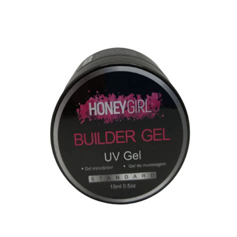 Gel Builder Nude Honey Girl Alongamento Unhas Fibra Acrigel Submarino