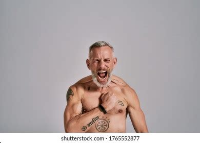 Middle Aged Naked Man Images Stock Photos Vectors Shutterstock