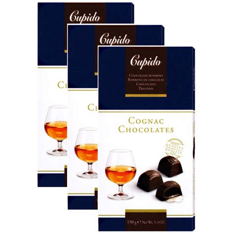 Конфеты Cupido Pralines Cognac с алкогольной начинкой Коньяк, Германия ...