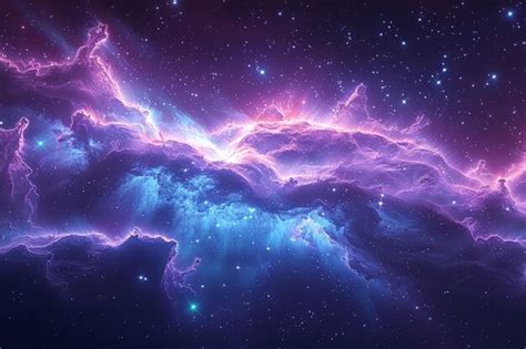 Premium Photo Colorful Space Filled With Stars