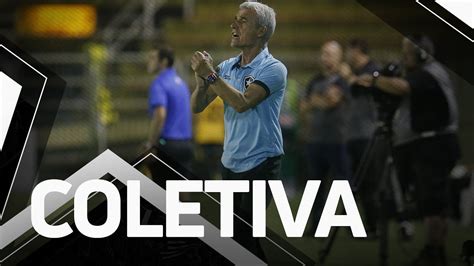 Coletiva P S Jogo Lu S Castro Volta Redonda X Botafogo Youtube