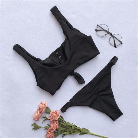 Sexy Bikinis 2019 Mujer Brazilian Bikini Push Up Bathing Suit Swimwear