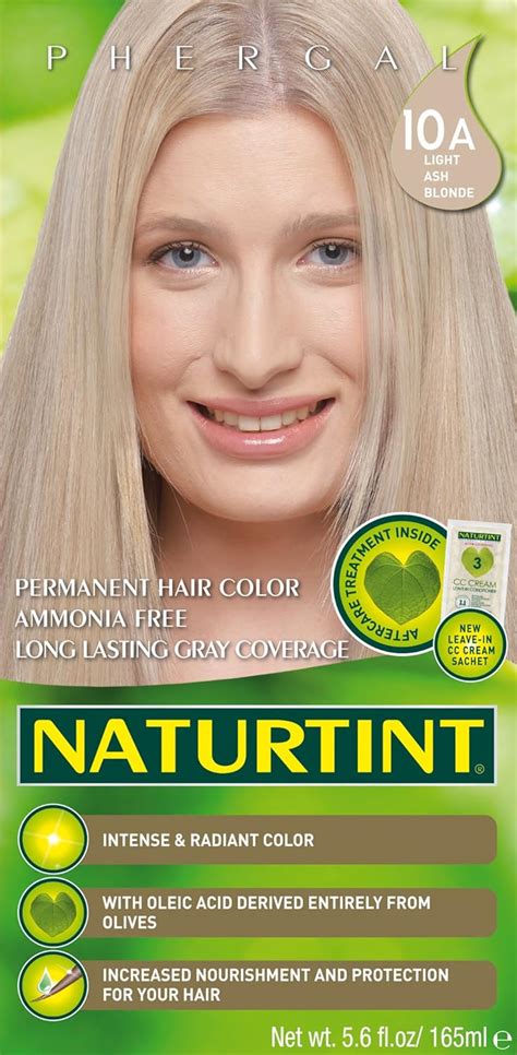 Amazon Naturtint Permanent Hair Color A Light Ash Blonde Pack Of Ammonia Free