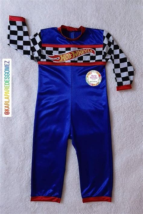 Traje overol disfraz piloto carreras fórmula 1 hot wheels cars rayo mc queen Ferrari en 2024