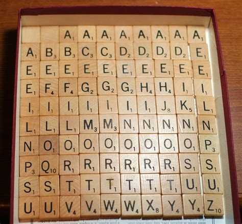 Scrabble tiles - deals on 1001 Blocks