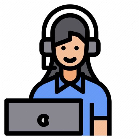 Call Center Operator Support Icon Download On Iconfinder