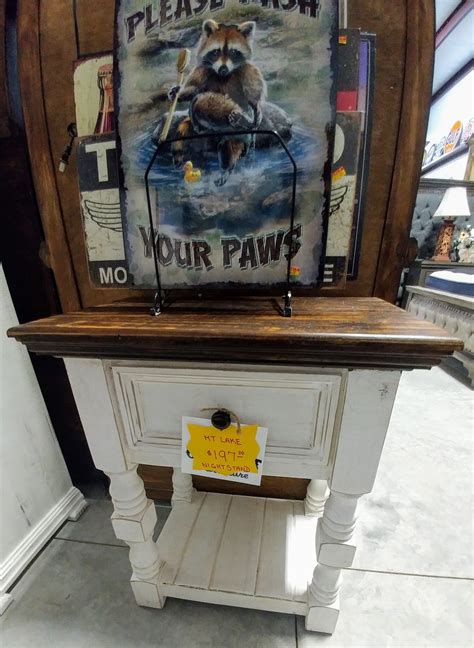ANTIQUE WHITE - NIGHTSTAND - Barterpost