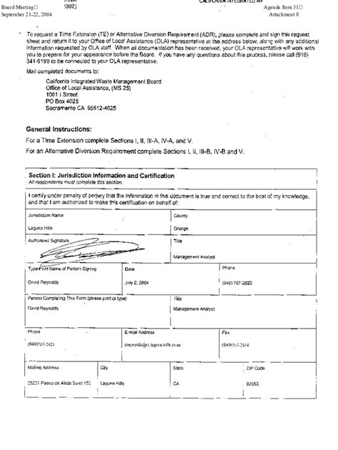 Fillable Online Www2 Calrecycle Ca Landfill Gas Control And Monitoring